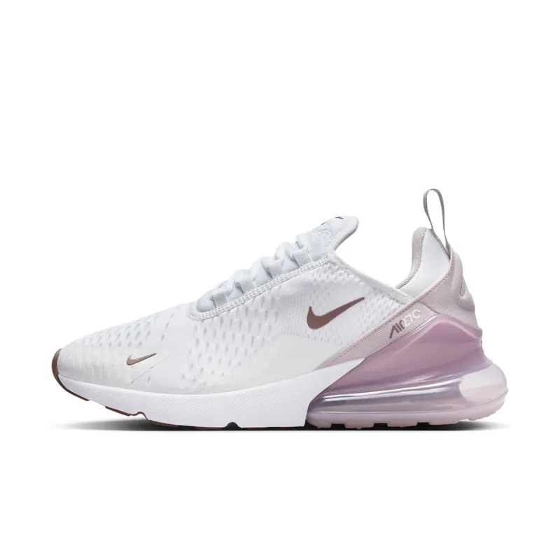 Nike Air Max 270 White Platinum Violet “White / Smokey Mauve / Black” | AH6789-120