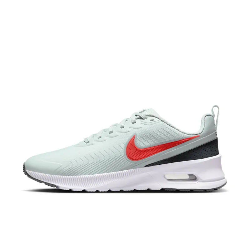 Nike Air Max Nuaxis Light Silver Light Pumice White Picante Red | FD4329-006