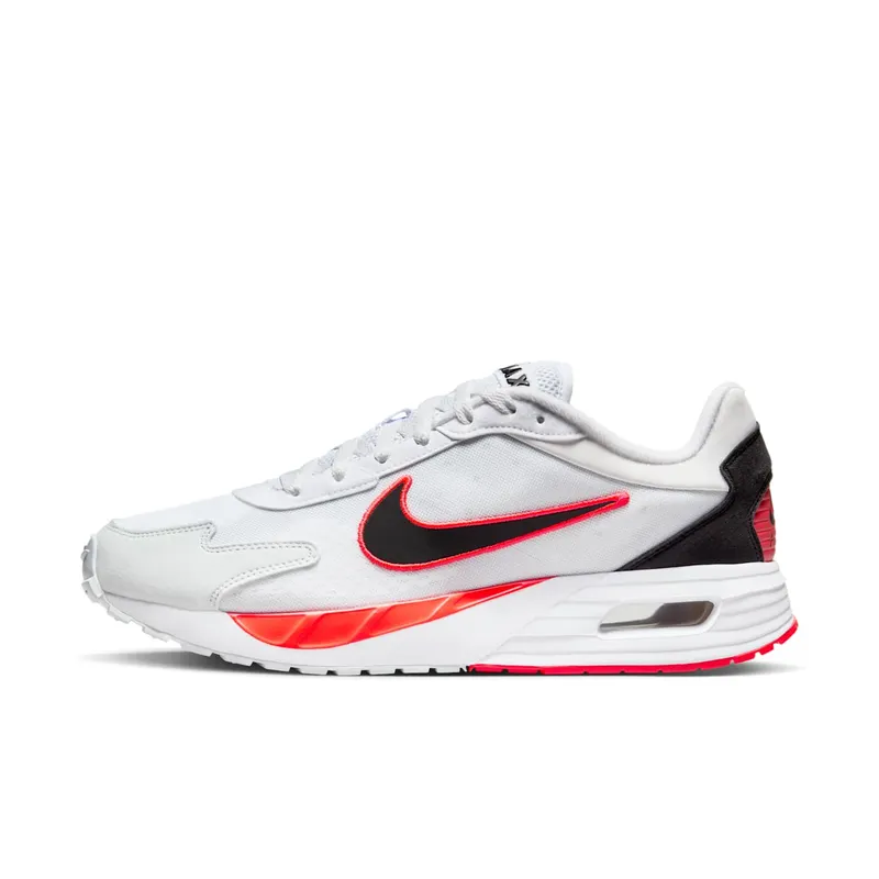 Nike Air Max Solo White Bright Crimson Pure Platinum Black | DX3666-105