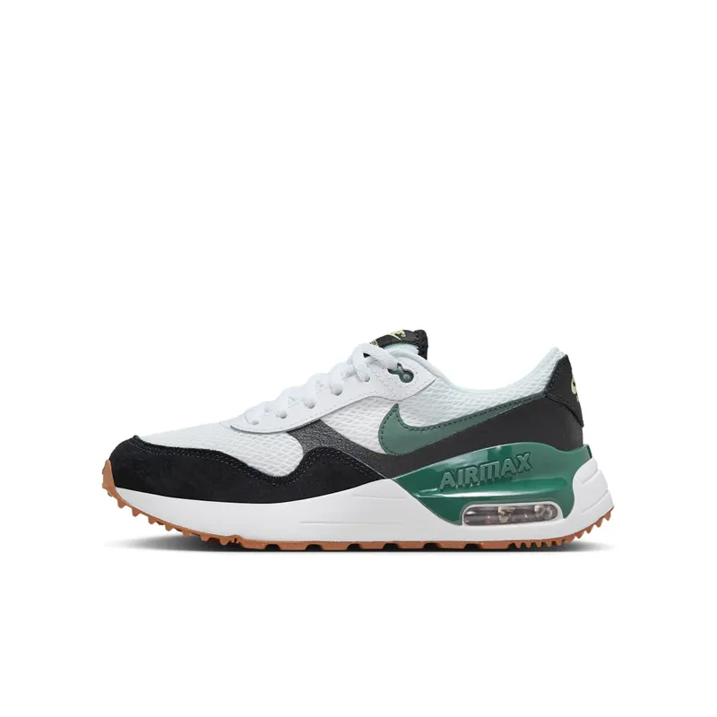 Nike Air Max SYSTM White Black Barely Volt Vintage Green | DQ0284-115
