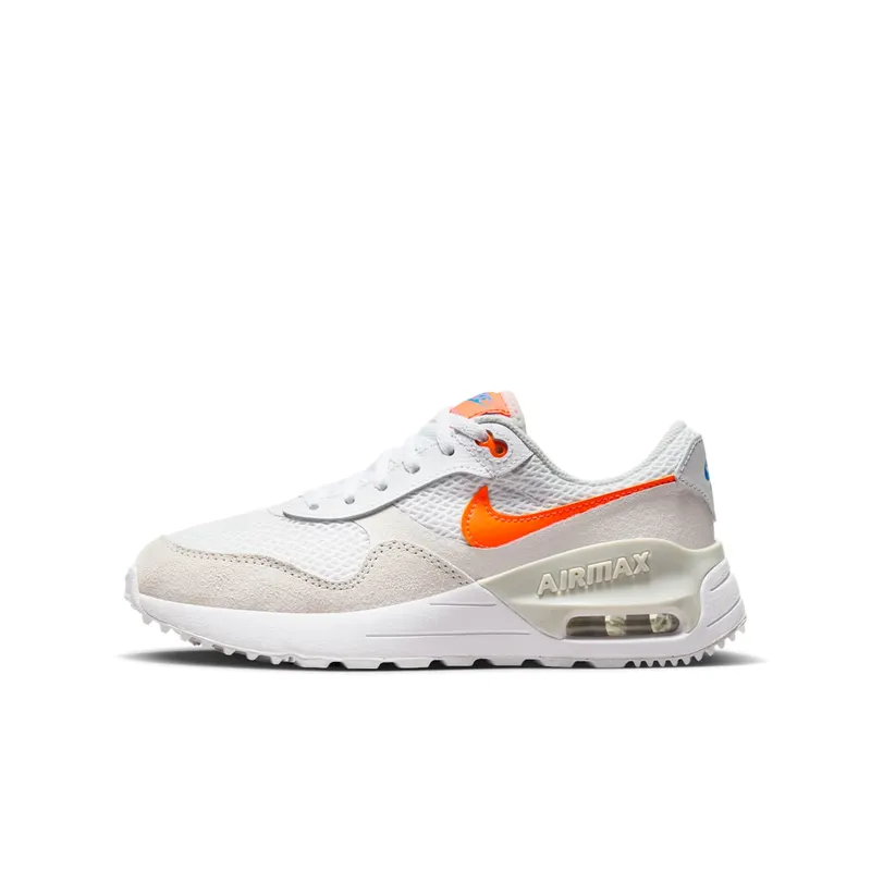 Nike Air Max SYSTM White Phantom Photon Dust Total Orange | DQ0284-114