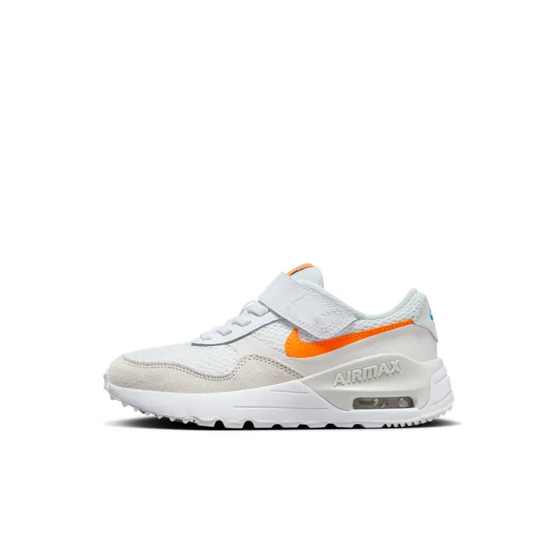 Nike Air Max SYSTM White Phantom Photon Dust Total Orange | DQ0285-114