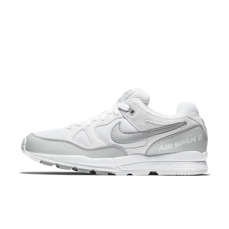 Nike Air Span 2 White Wolf Grey “White / Wolf Grey / Pure Platinum” | AH8047-105