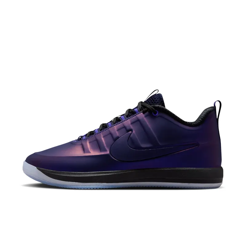 Nike Book 2 – Eggplant Foamposite – “Varsity Purple / Black-Metallic Silver” | IV5772-500