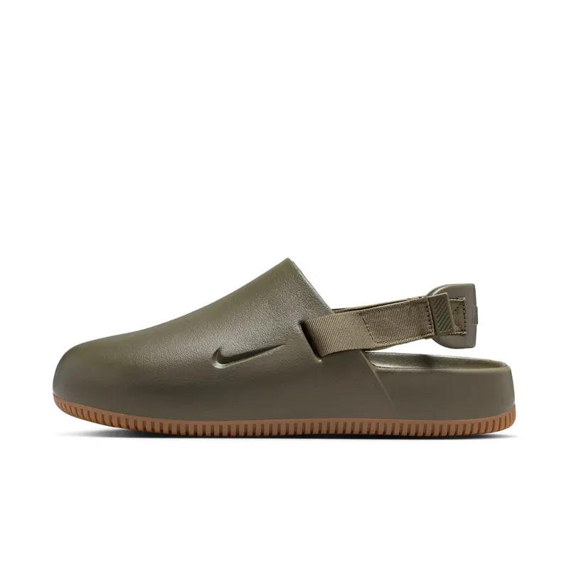 Nike Calm Mule Medium Olive Gum Medium Brown “Medium Olive / Gum Medium Brown / Medium Olive” | FD5130-202
