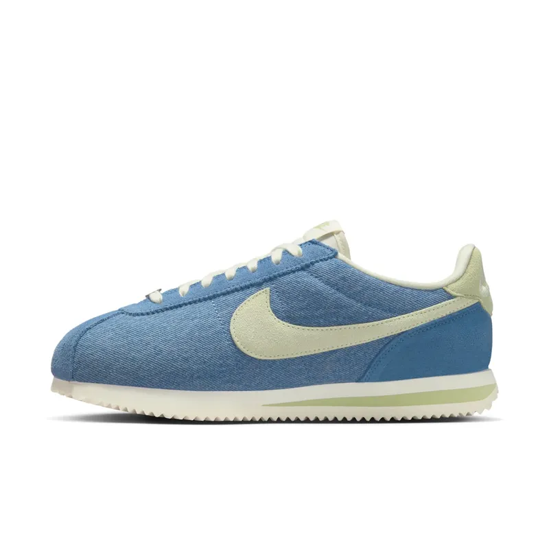 Nike Cortez SE Denim “Denim / Off White / Barely Green” | IH6354-004