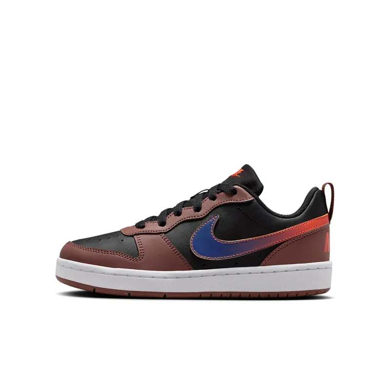 Nike Court Borough Low Recraft Black Red Sepia Orange Deep Night “Black / Red Sepia / Team Orange” | IO6965-002