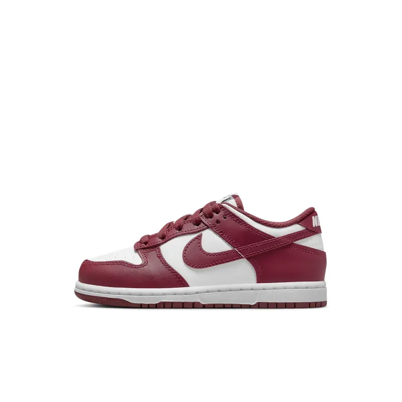 Nike Dunk Low White Gym Red Redwood | FB9108-115
