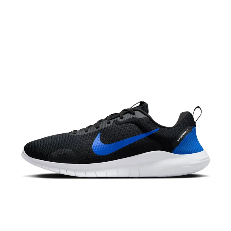Nike Flex Experience Run 12 Black White Racer Blue | DV0740-006