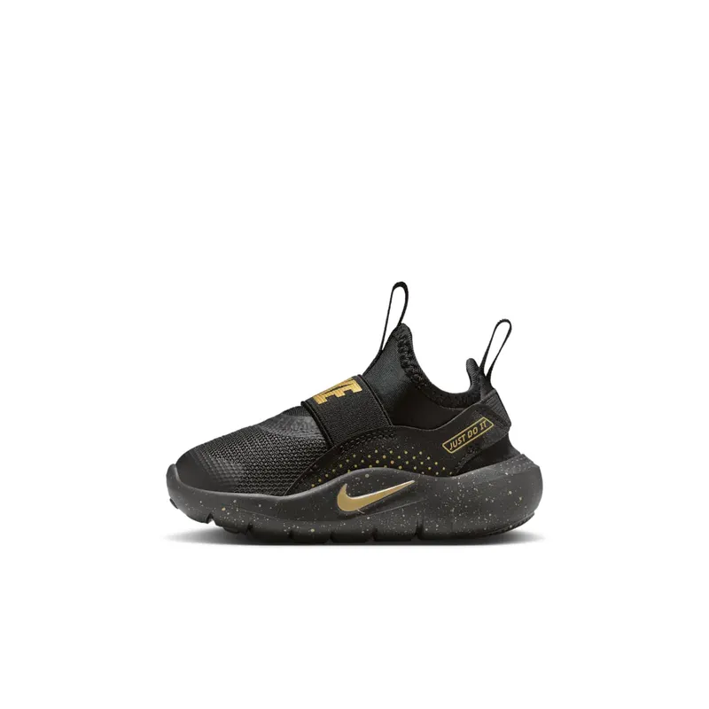 Nike Flex Runner 4 Black Metallic Gold “Black / Black / Metallic Gold” | IM6738-001