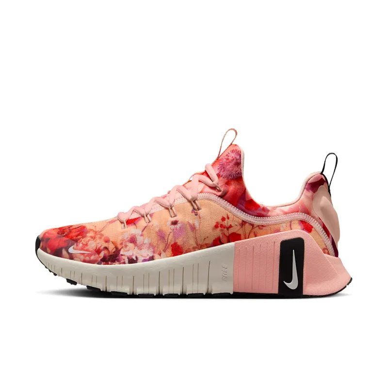 Nike Free Metcon 6 AMP Washed Coral Black Sail | IB6902-600