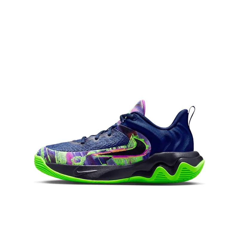 Nike Giannis Immortality 4 King of the Court “Blue Void / Green Strike / Vivid Purple” | II0661-400