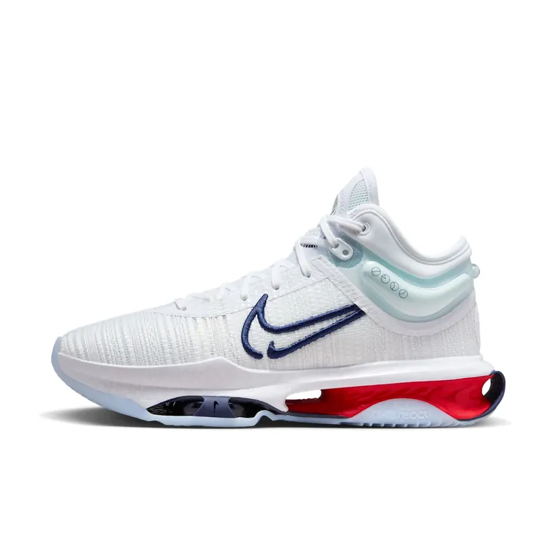 Nike Air Zoom GT Jump 2 USA (Translucent Outsole) “White / Midnight Navy / University Red” | DJ9431-100