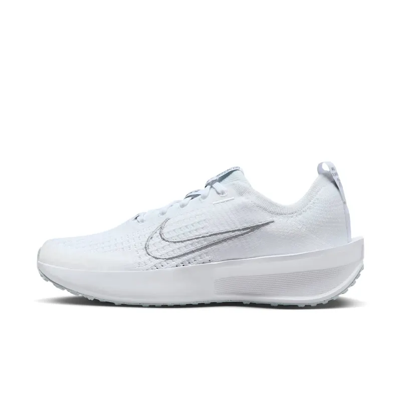 Nike Interact Run White Pure Platinum Metallic Silver | FD2292-100