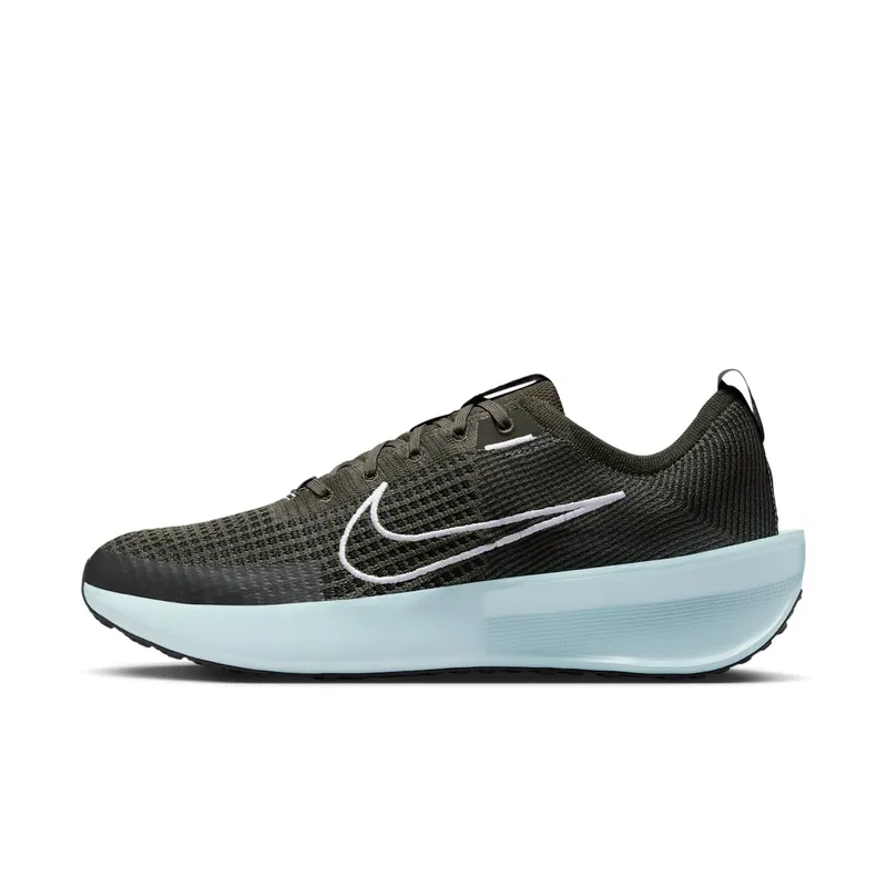 Nike Interact Run Sequoia Black Glacier Blue White | FD2291-300