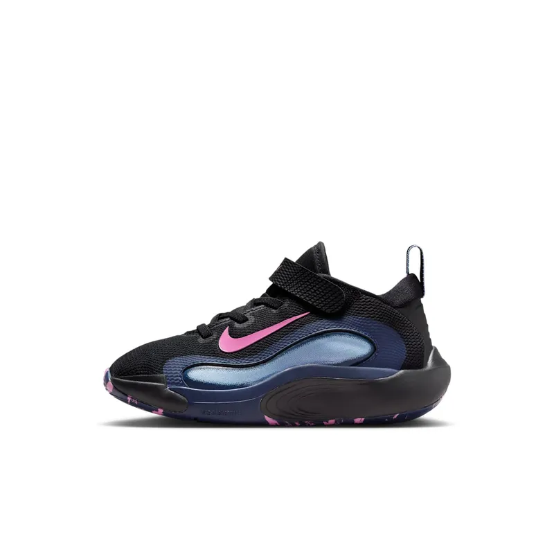 Nike IsoFly Black Midnight Navy Aluminum Playful Pink | FQ7670-003
