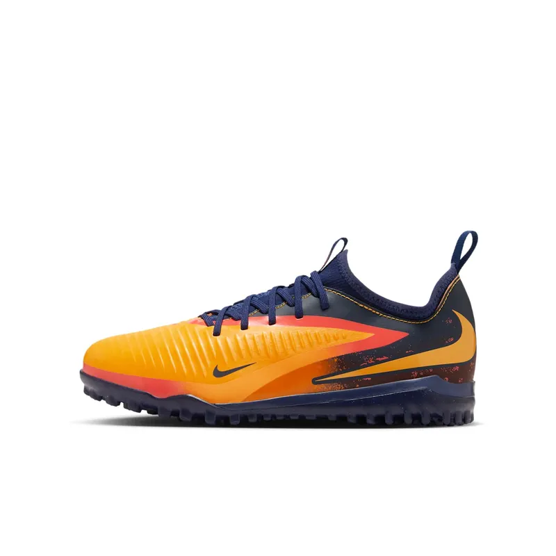 Nike Phantom 6 Low Academy TF Erling Haaland Precision Under Pressure “Laser Orange / Blue Void / Lemon Venom” | HQ2040-800