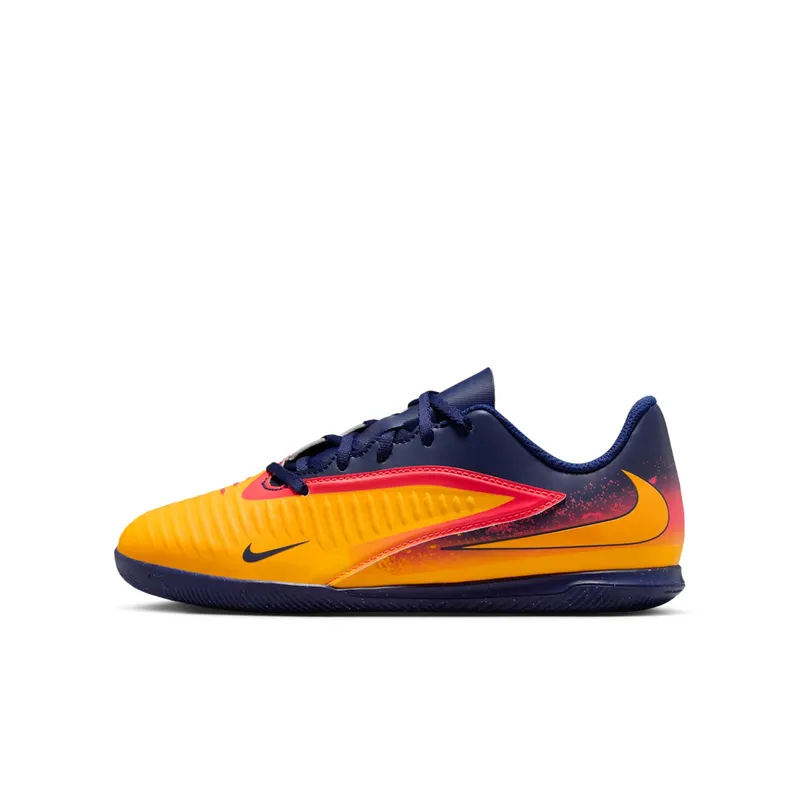 Nike Phantom 6 Low Club IC Erling Haaland Precision Under Pressure “Laser Orange / Blue Void / Lemon Venom” | IH1803-800