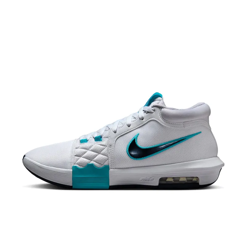 Nike LeBron Witness 8 White Dusty Cactus Obsidian | HQ2139-101