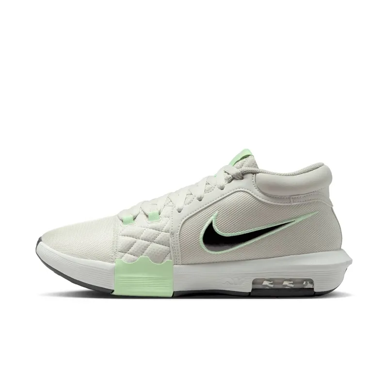 Nike LeBron Witness 8 Light Bone Vapor Green Swan Anthracite | HQ2139-002