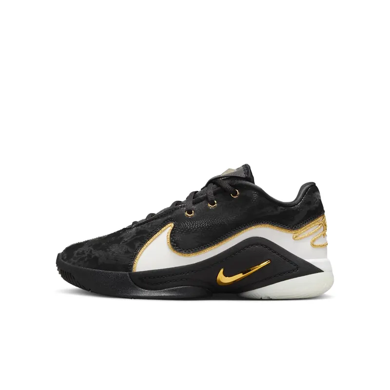 Nike LeBron 22 Mogul “White / Black / Metallic Gold” | HV8616-100