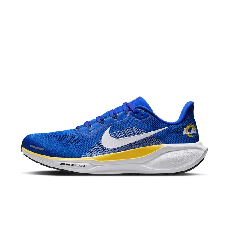 Nike Air Zoom Pegasus 41 Los Angeles Rams (2025) “Hyper Royal / Midwest Gold / Black” | IB3199-400