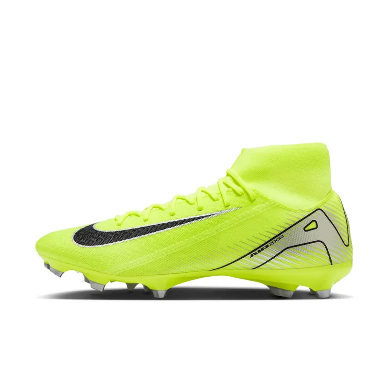 Nike Mercurial Superfly 10 Academy MG Volt Black | FQ1456-700