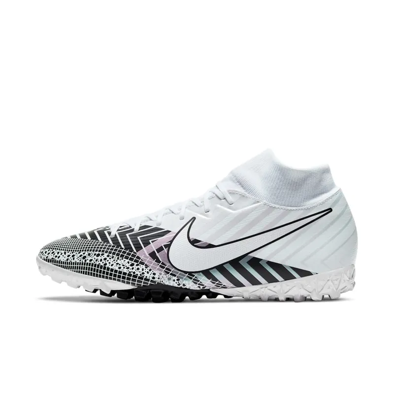Nike Mercurial Superfly 7 Academy MDS TF Dream Speed White “White / Black / White” | BQ5435-110