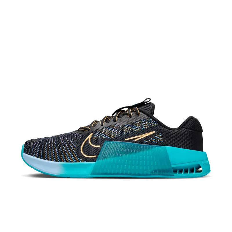 Nike Metcon 9 AMP Black Dusty Cactus Psychic Blue | HF1395-001