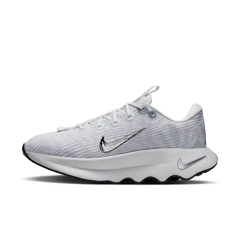Nike Motiva Premium Summit White Pure Platinum Black Metallic Silver | FZ2115-101