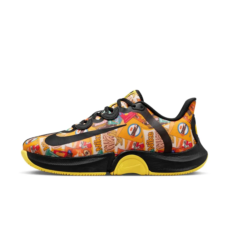 Nike Court Air Zoom GP Turbo Premium HC Naomi Osaka Bodega Snacks “Black / Siren Red / Racer Blue” | FN5714-001