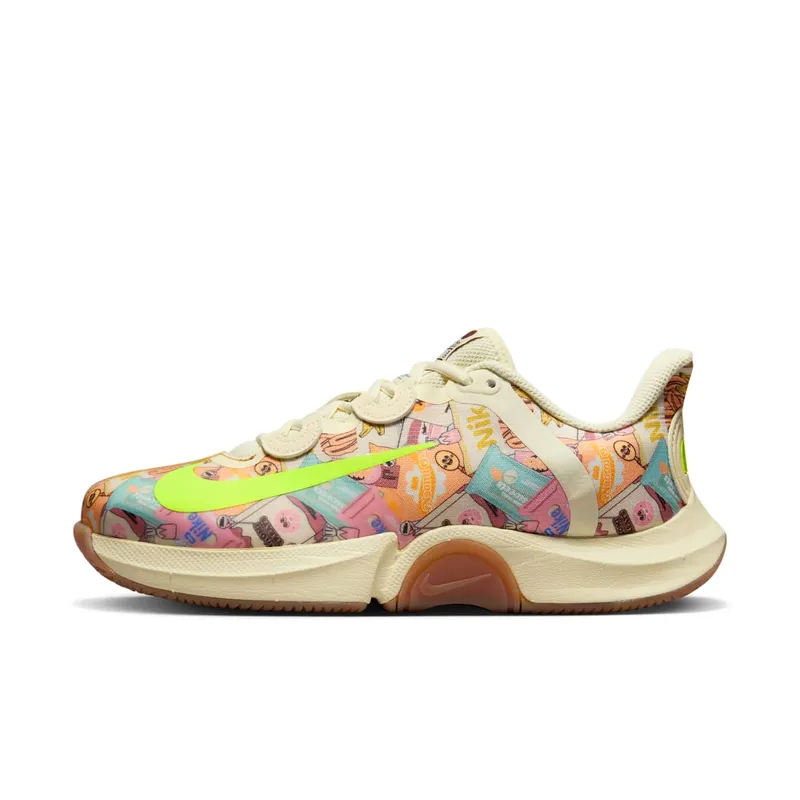 Nike Court Air Zoom GP Turbo Naomi Osaka Snack Pack “Coconut Milk / Gum Light Brown / Sesame” | FB7076-100