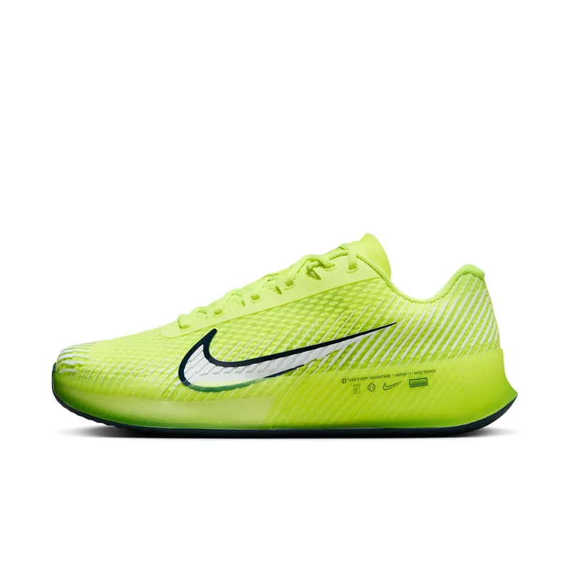 Nike Court Air Zoom Vapor 11 Clay Volt Armory Navy White | DV2014-700