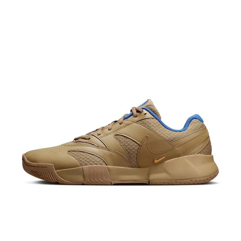 Nike Court Lite 4 Parachute Beige Star Blue Copper Moon | HF7832-200