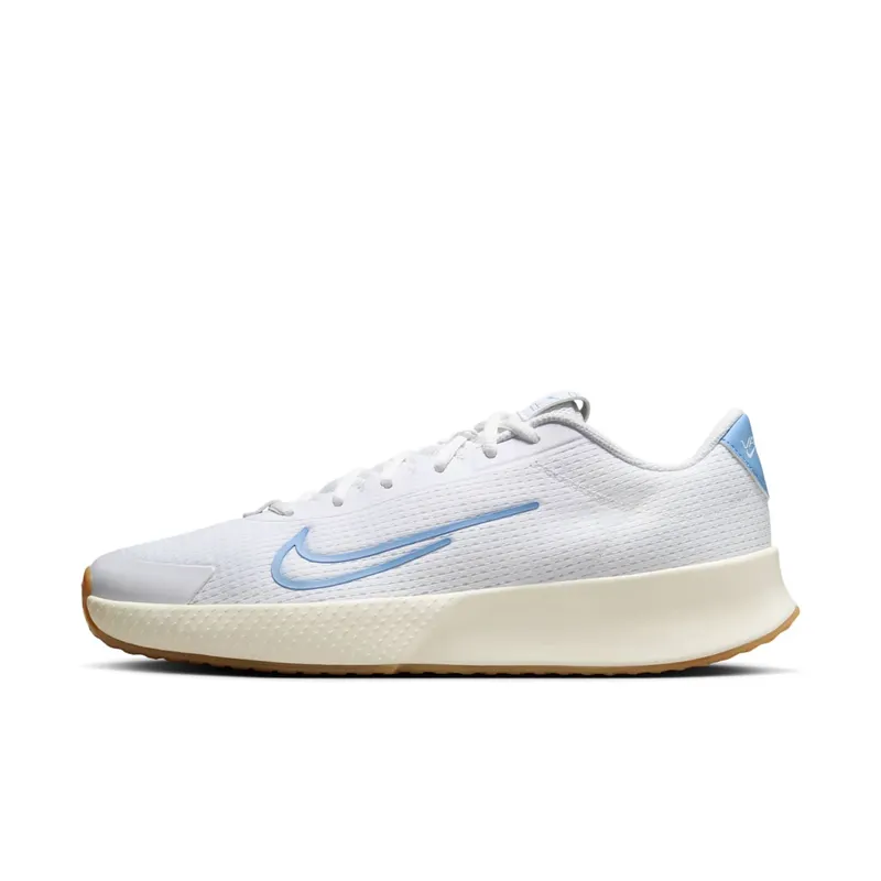 Nike Court Vapor Lite 2 HC White Sail Gum Light Brown Light Blue | DV2018-107