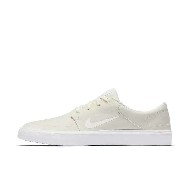 Nike SB Portmore Canvas White “Sail / White” | 723874-111