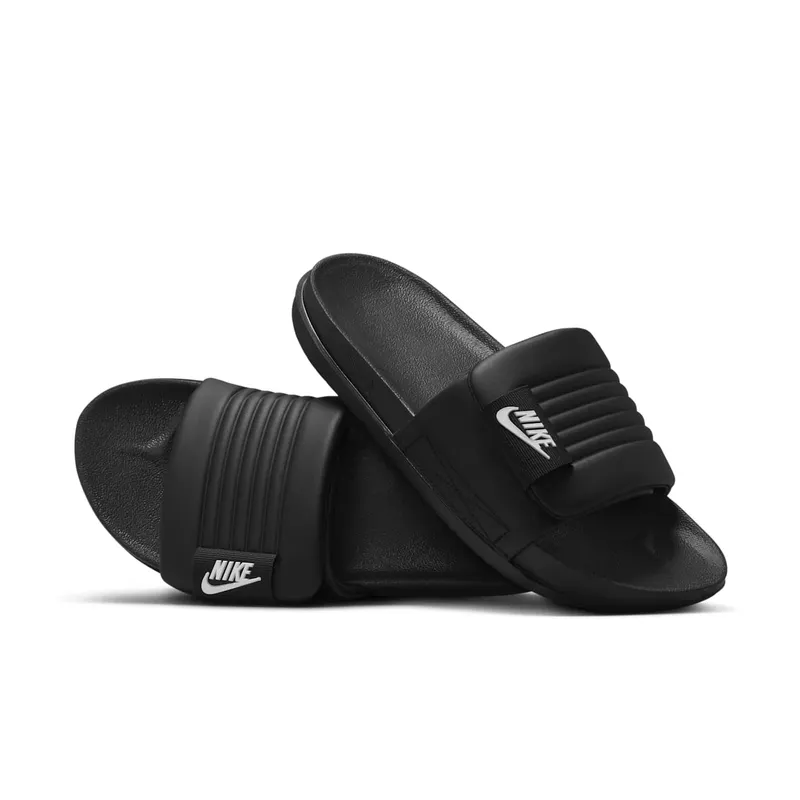 Nike Offcourt Adjust Slide Black White “Black / Black / White” | DV1033-002