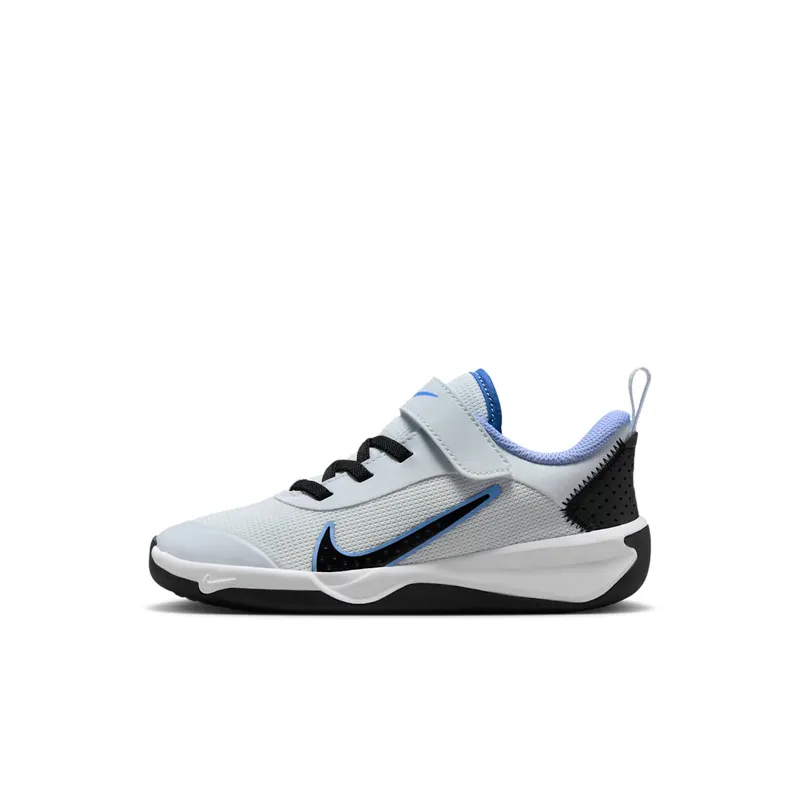 Nike Omni Multi-Court Football Grey Black Astronomy Blue Royal Pulse | DM9026-009