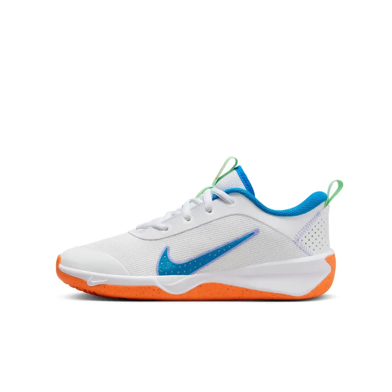 Nike Omni Multi-Court White Vapor Green Total Orange Photo Blue | DM9027-107