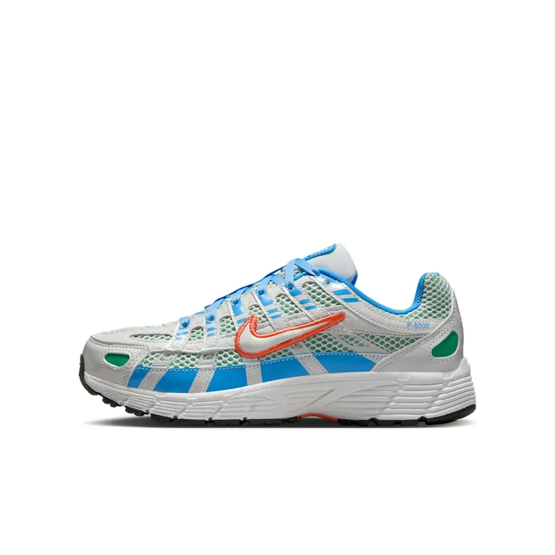 Nike P-6000 Summit White University Blue Stadium Green Magic Ember | IB7729-121