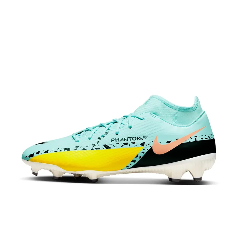 Nike Phantom GT2 Academy DF FG/MG Lucent Pack “Glacier Ice / Yellow Strike / Sunset Glow” | DC0797-407