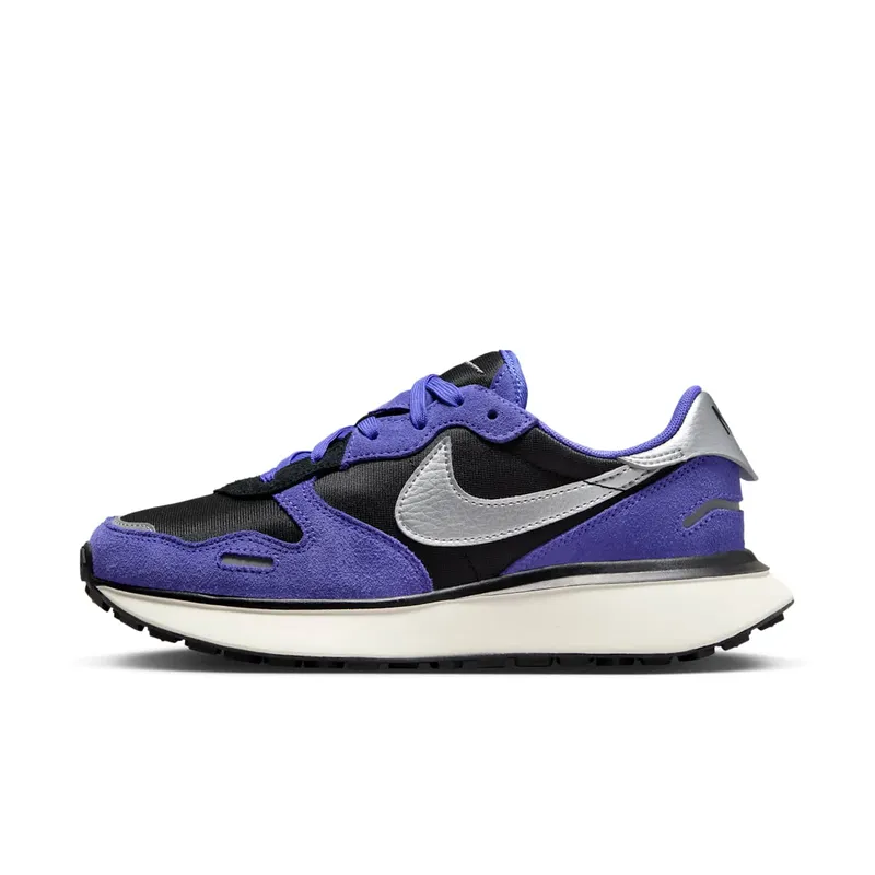 Nike Phoenix Waffle Persian Violet Black Anthracite Metallic Silver | FD2196-500