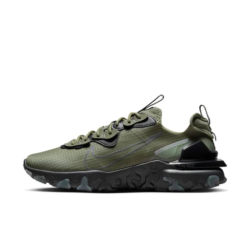 Nike React Vision Medium Olive Cool Grey “Medium Olive / Cool Grey / Black” | HQ3819-200
