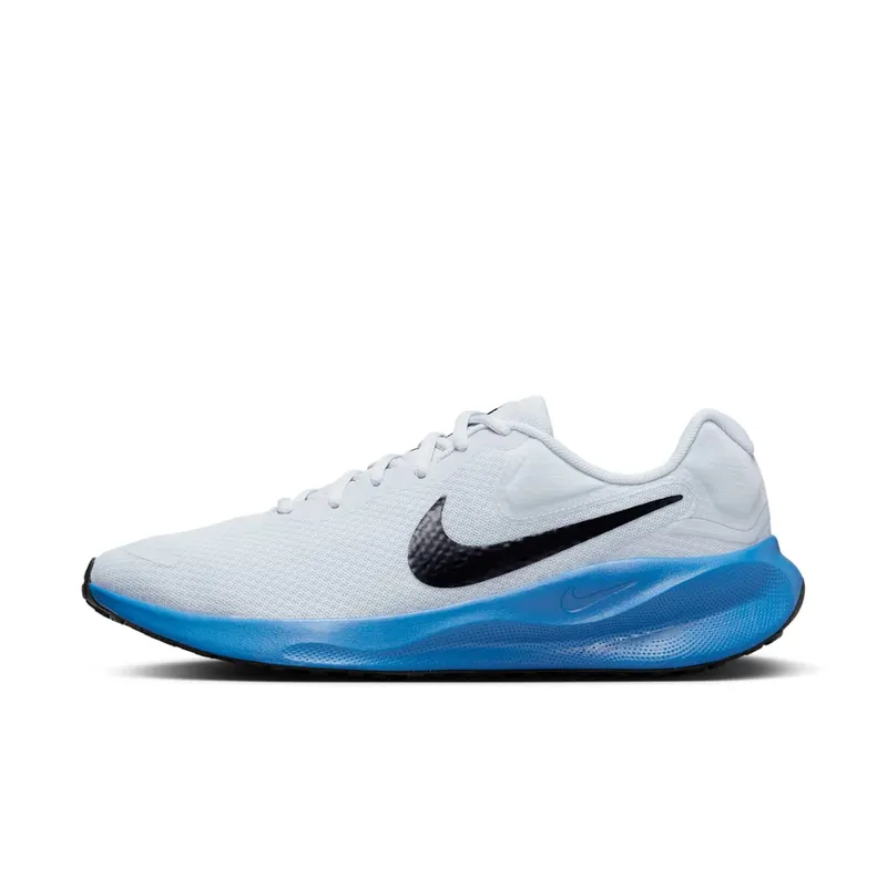 Nike Revolution 7 Pure Platinum Star Blue Volt Black | HF4909-043