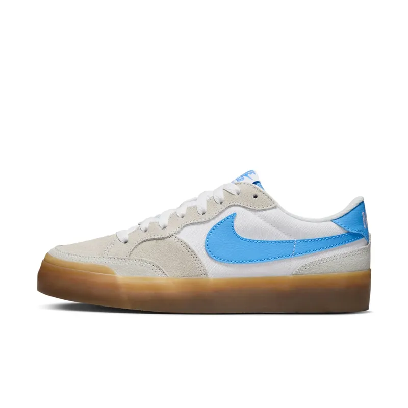 Nike SB Zoom Pogo Plus White University Blue Gum “Summit White / White / Gum Light Brown” | DR9114-100
