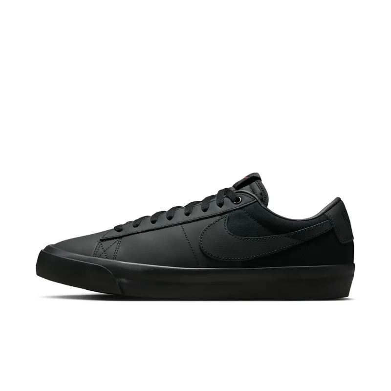 Nike SB Zoom Blazer Low Pro GT ISO Triple Black “Black / Anthracite / Safety Orange” | DR9099-001