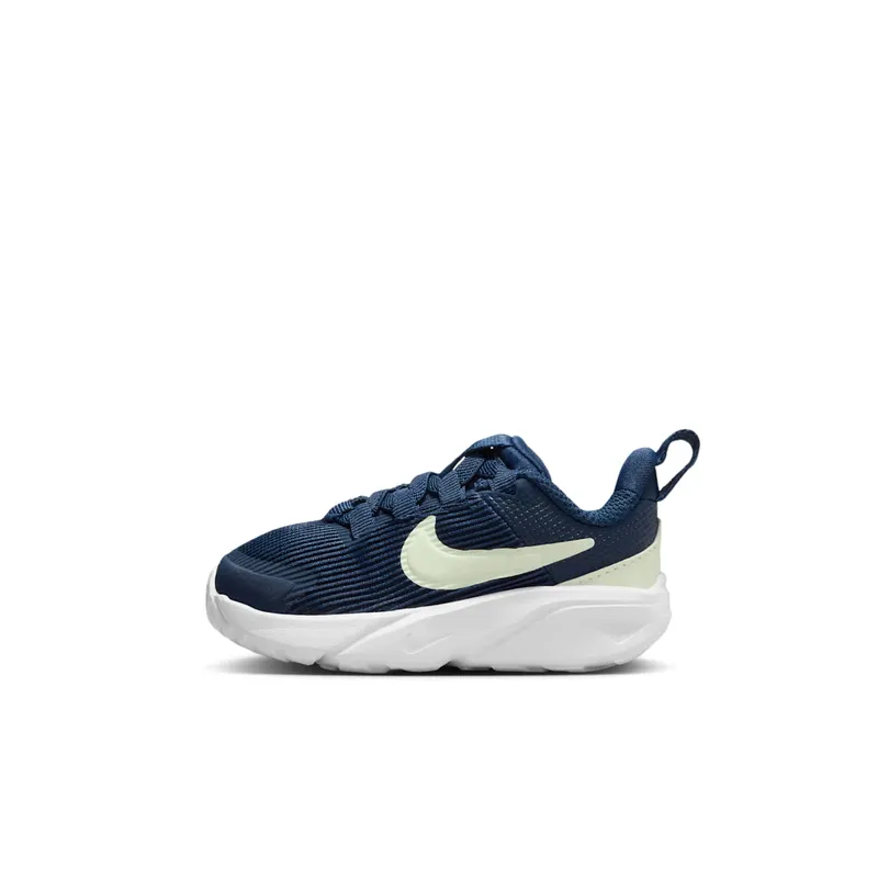Nike Star Runner 4 Midnight Navy Dusty Cactus White Volt Tint | DX7616-409