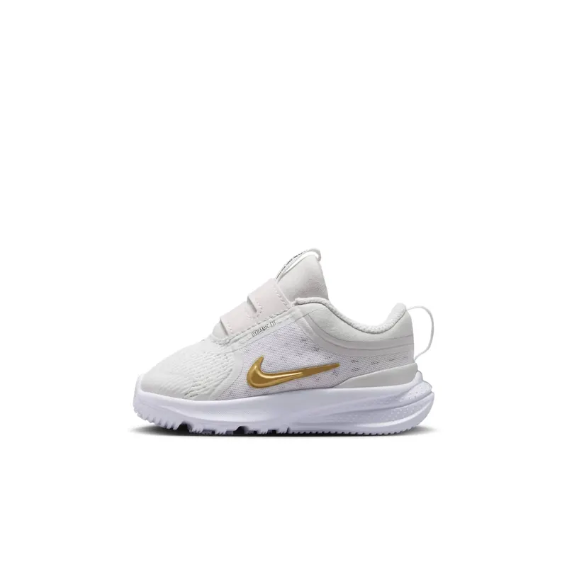 Nike Star Runner 5 Platinum Tint Metallic Gold “Platinum Tint / Black / Metallic Gold” | HF7006-007