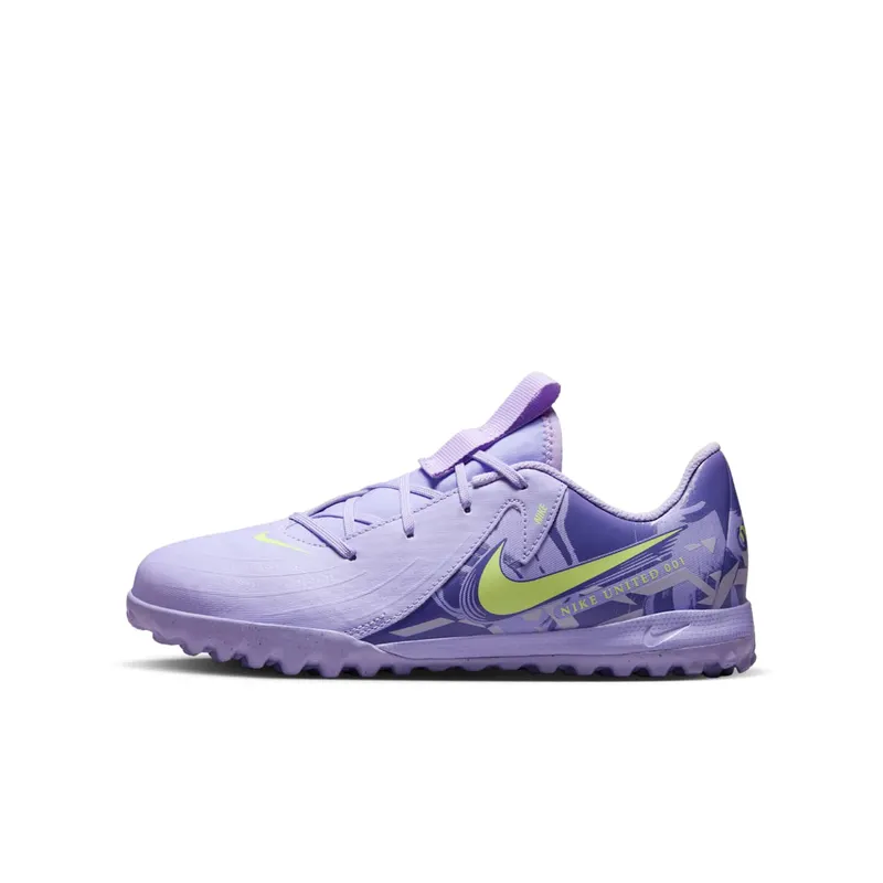 Nike Phantom GX 2 Academy TF Purple Agate Barely Volt | HF1505-500