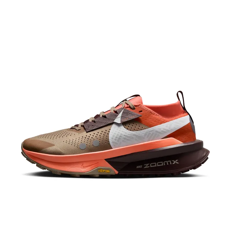 Nike ZoomX Zegama 2 Khaki Hyper Crimson Burgundy Crush White | HQ3768-200